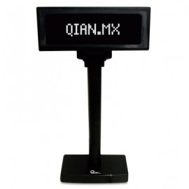 TORRETA POS QIAN QPA17001 PANTALLA 19X6 360 GRADOS 20X2 CARAC USB