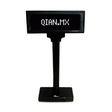 TORRETA POS QIAN QPA17001 PANTALLA 19X6 360 GRADOS 20X2 CARAC USB