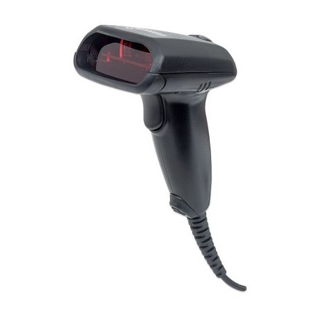 LECTOR CODIGO DE BARRAS MANHATTAN LASER USB NEGRO 177665
