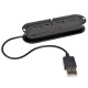 TRIPP LITE HUB USB 2.0 DE ALTA VELOCIDAD 4PTS COMPACTO U222-004-R
