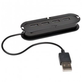 TRIPP LITE HUB USB 2.0 DE ALTA VELOCIDAD 4PTS COMPACTO U222-004-R