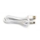 CABLE VORAGO CAB-209 DUAL MICRO USB/LIGHTNING BLANCO 1M BOLSA