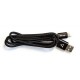 CABLE VORAGO CAB-209 DUAL MICRO USB/LIGHTNING NEGRO 1M BOLSA