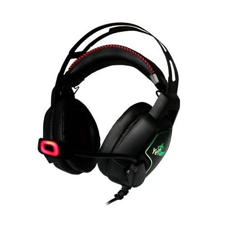 DIADEMA GAMER YEYIAN YDV-33403 USB, 3.5MM, NEGRA C/ ROJO VICIOUS 3000