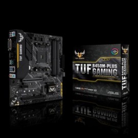 TARJETA MADRE ASUS TUF B450M-PLUS GAMING 4DDR4 mATX SOCKET AM4 CAJA