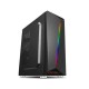 GABINETE GAMER ACTECK HERCIUS X700 ATX RGB FUENTE 500W NEGRO AC-929554