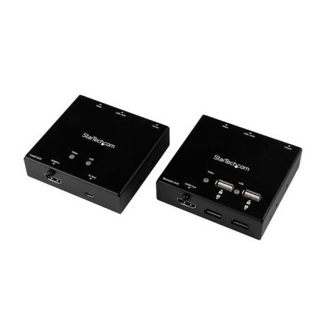 STARTECH EXTENSOR HDMI POR CAT6 4PTS HUB 1080p RJ-45 USB ST121USBHD
