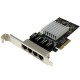 STARTECH TARJETA RED PCI-E 4PTOS RJ45 INTEL i350 GIGABIT ST4000SPEXI
