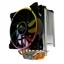 DISIPADOR RGB YEYIAN PARA CPU 5 TUBERIAS DE COBRE INT/AMD STORM 1200
