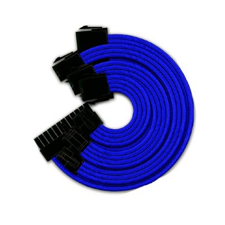 CABLE TEJIDO PARA FUENTE DE PODER KABEL YEYIAN, 300mm AZUL (KS1000A)