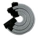CABLE TEJIDO PARA FUENTE DE PODER KABEL YEYIAN, 300mm BLANCO (KS1000B)