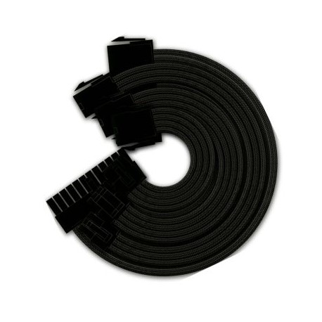 CABLE TEJIDO PARA FUENTE DE PODER KABEL YEYIAN, 300mm NEGRO (KS1000N)