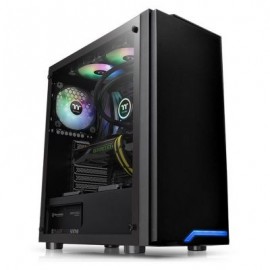 GABINETE THERMALTAKE H100 TG CRISTAL 4MM MID TOWER GABINETE SPCC NEGRO