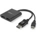 STARTECH SPLITTER DP A 2 PUERTOS HUB MST 3840x2160 USB MSTDP122DP