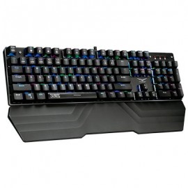 TECLADO MECANICO NACEB ZAURUS GAMER RGB USB NEGRO NA-0918