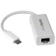 STARTECH ADAPTADOR DE RED GIGABIT A USB-C USB 3.1 5Gbps BCO US1GC30W