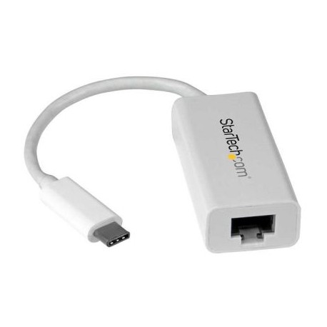 STARTECH ADAPTADOR DE RED GIGABIT A USB-C USB 3.1 5Gbps BCO US1GC30W