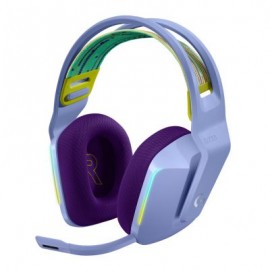 AUDIFONOS LOGITECH G733 LIGHTSPEED WIRELESS RGB GAMING LILA 981-000889
