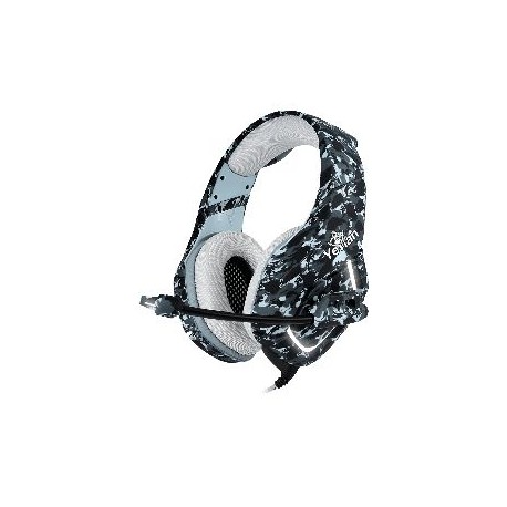 DIADEMA GAMER YEYIAN YDF-33401G F. MILITARY GRIS S3000 USB/3.5