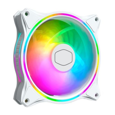 VENTILADOR COOLER MASTER MASTERFAN MF120 HALO BLANCO MFL-B2DW-18NPA-R1