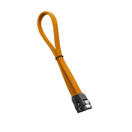 CABLE SATA CABLEMOD MODMESH SATA 3 6Gb/s 30CM NARANJA