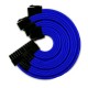 CABLE TEJIDO PARA FUENTE DE PODER KABEL YEYIAN, 300mm AZUL (KS1000A)