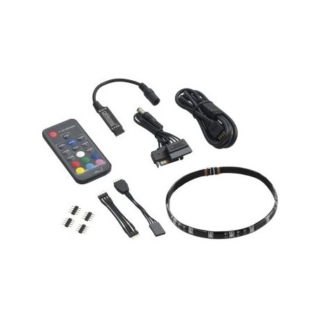 TIRA MAGNETICA DE ILUMINACIÓN LED RGB CABLEMOOD 30CM 15 LEDS