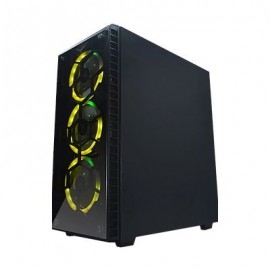 GABINETE GAMER NACEB HYDRA RGB PANEL LATERAL CRISTAL