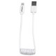 STARTECH CABLE 30cm USB-LIGHTNING ESPIRAL iPHONE iPOD iPAD USBCLT30CMW