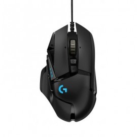 MOUSE ALAMBRICO LOGITECH G502 HERO NEGRO 11 ALAMBRICO OPTICO 16000 DPI