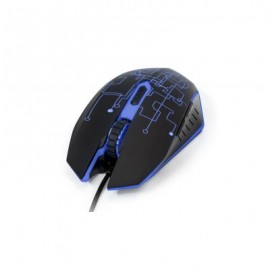 MOUSE VORAGO GAMER MO-501 OPTICO ILUMINADO 3200 DPI'S USB NEGRO