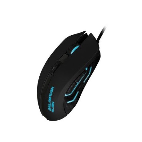 MOUSE ALAMBRICO BALAMRUSH ELION USB LED 2400 DPI 5BOT NEGRO BR-929707