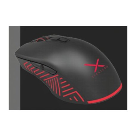 MOUSE GAMER XZEAL LED 4800 DPI 7 BOTONES NEGRO XST-400 (XSAMGA1B)