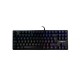 TECLADO MECANICO GAMER TKL GAMEFACTOR KBG500 RGB TENKEYLESS AZUL