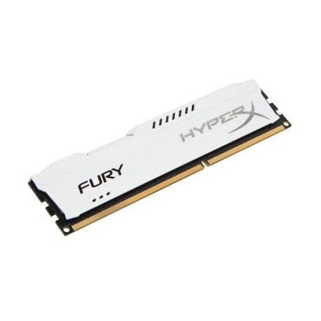 MEMORIA DDR3 KINGSTON HYPERX FURY WHITE 4GB 1600MHZ (HX316C10FW/4)