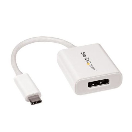 STARTECH ADAPTADOR DE VIDEO USB A DISPLAYPORT BLANCO CDP2DPW