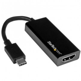 STARTECH ADAPTADOR VIDEO USB-C A HDMI USB 3.1 COLOR NEGRO CDP2HD