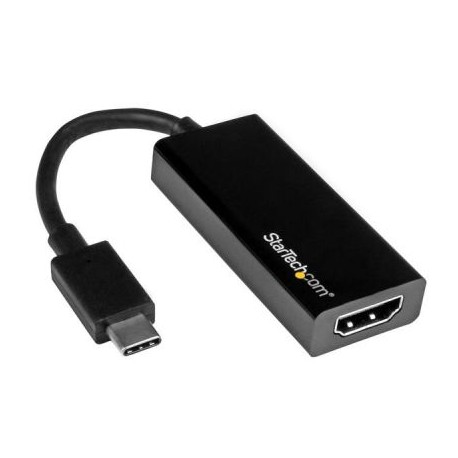 STARTECH ADAPTADOR VIDEO USB-C A HDMI USB 3.1 COLOR NEGRO CDP2HD