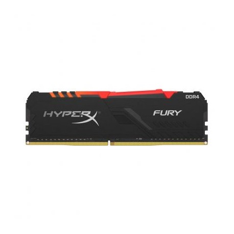 MEMORIA DDR4 KINGSTON HYPERX FURYBLACK RGB 8GB 2400MHZ(HX424C15FB3A/8)