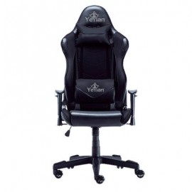 SILLA GAMER YEYIAN CADIRA 1150 NEGRO POLIURETANO YAR-9863N