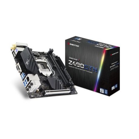 TARJETA MADRE BIOSTAR Z490GTN DDR4 HDMI M.2 PCLE SOC 1200 10TH GEN