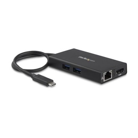 STARTECH ADAPTADOR USB-C MULT. P. LAPTOP MACHO-MACHO DKT30CHPD
