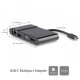 STARTECH ADAPTADOR USB-C -HDMI,VGA 4K USB3.0 RED RJ45 DKT30CHV