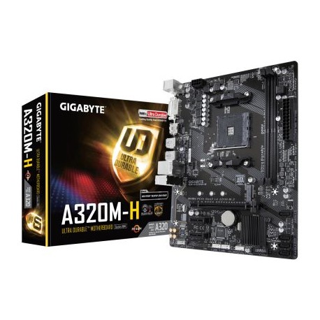 TARJETA MADRE GIGABYTE GA-A320M-H AM4 2xDDR4 HDMI