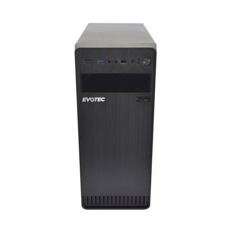 GABINETE EVOTEC EV-1004 TORRE ATX MICRO-ATX MINI-ITX NEGRO 600 W