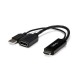 CONVERTIDOR STARTECH HDMI A DISPLAYPORT HASTA 4096 X 2160