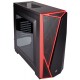 GABINETE GAMER CORSAIR SPEC-04 NEGRO/ROJO SIN FUENTE CC-9011107-WW ATX