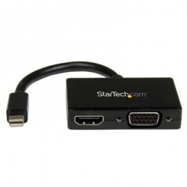 STARTECH ADAPTADOR MINI DP. AUDIO VIDEO A HDMI VGA NEGRO MDP2HDVGA