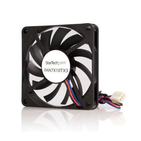VENTILADOR GABINETE COMPUTADORA 70MM CONECTOR TX3  STARTECH FAN7X10TX3