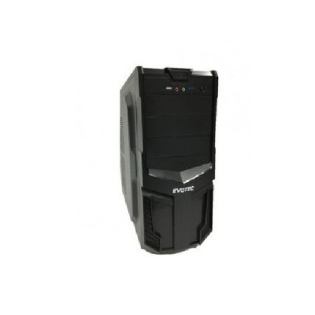 GABINETE EVOTEC 3001F MICRO-ATX TORRE NEGRO 600W